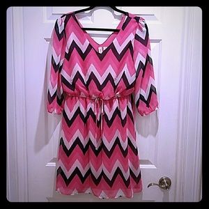 Tacera chevron dress